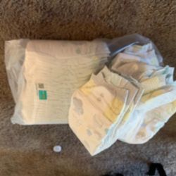 Different brand size 1 diapers