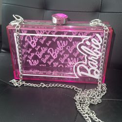 Pink Barbie Box Purse 