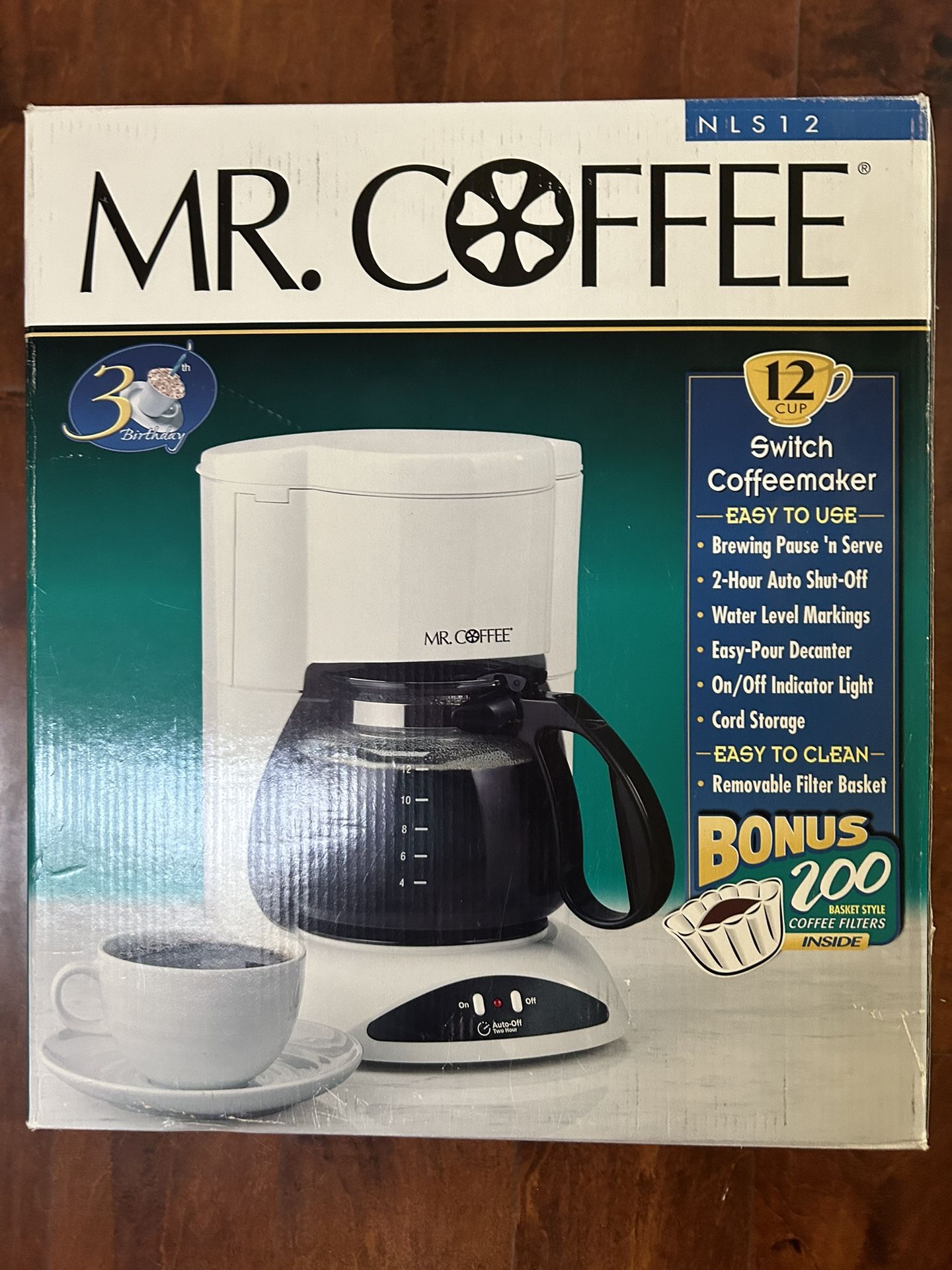 Older Model Mr Coffee Maker