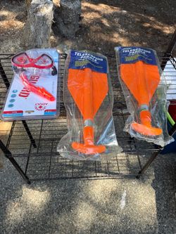 Telescoping paddles