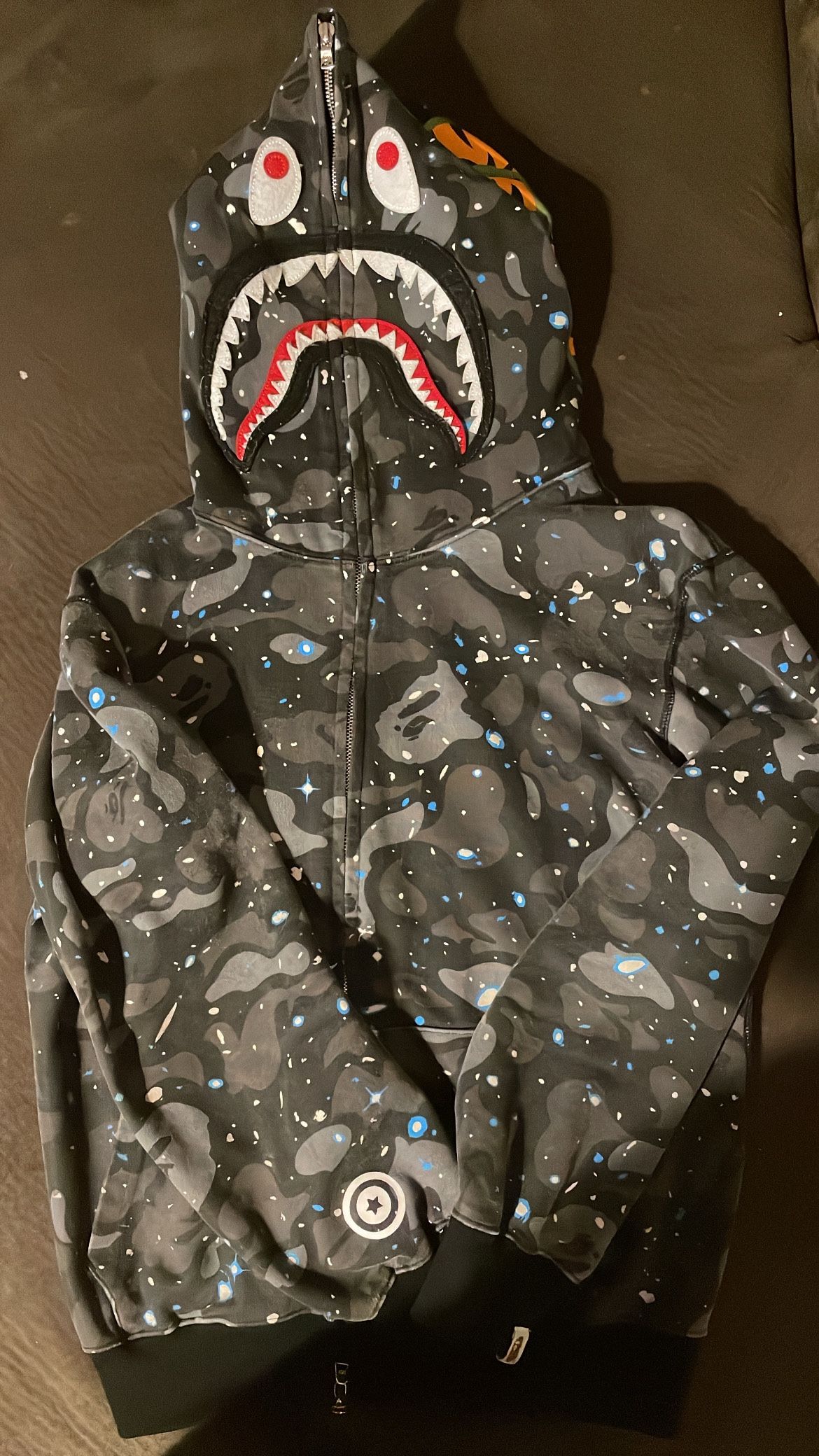 Galaxy Bape Hoodie