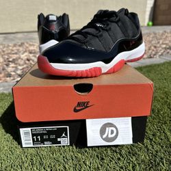Nike Air Jordan 11 Retro Low Bred (2025) NEW/RECEIPT SIZE: 11 $230 FIRM ONLY!