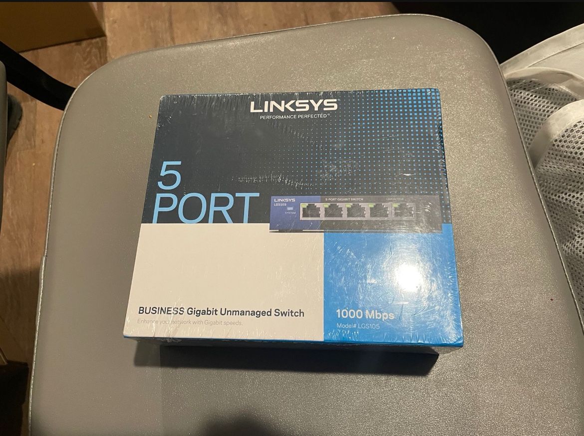 Linksys 5 Port Gigabit Switch