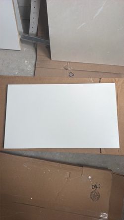 Free White Melamine Cabinet Shelves