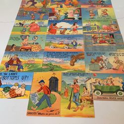 Vintage Post Cards Lot Of 22