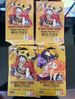 One piece op 17 sleeves and Double Pack