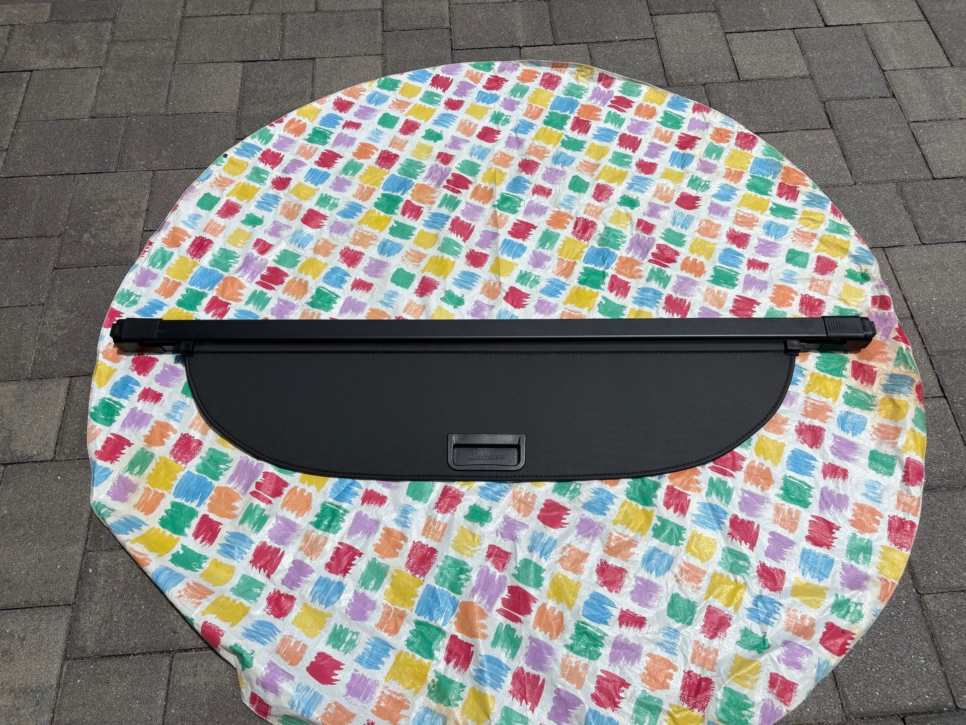 Nissan Rogue 2022 Retractable Trunk Cargo Cover In Black