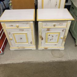 Nightstands/Bedside Tables/Wood Nightstands/Pair Of End Tables/Tables