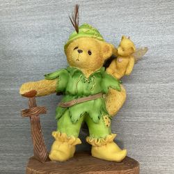 NIB CHERISHED TEDDIES BRETT PETER PAN COME TO WONDERLAND WITH ME