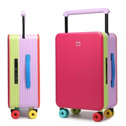 '-Inch Colorful Dopamine Carry-On Zipperless Hard Side Luggage 22x14x9 $159.00