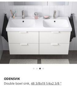 Sink 48 3/8x19 1/4x2 3/8 "