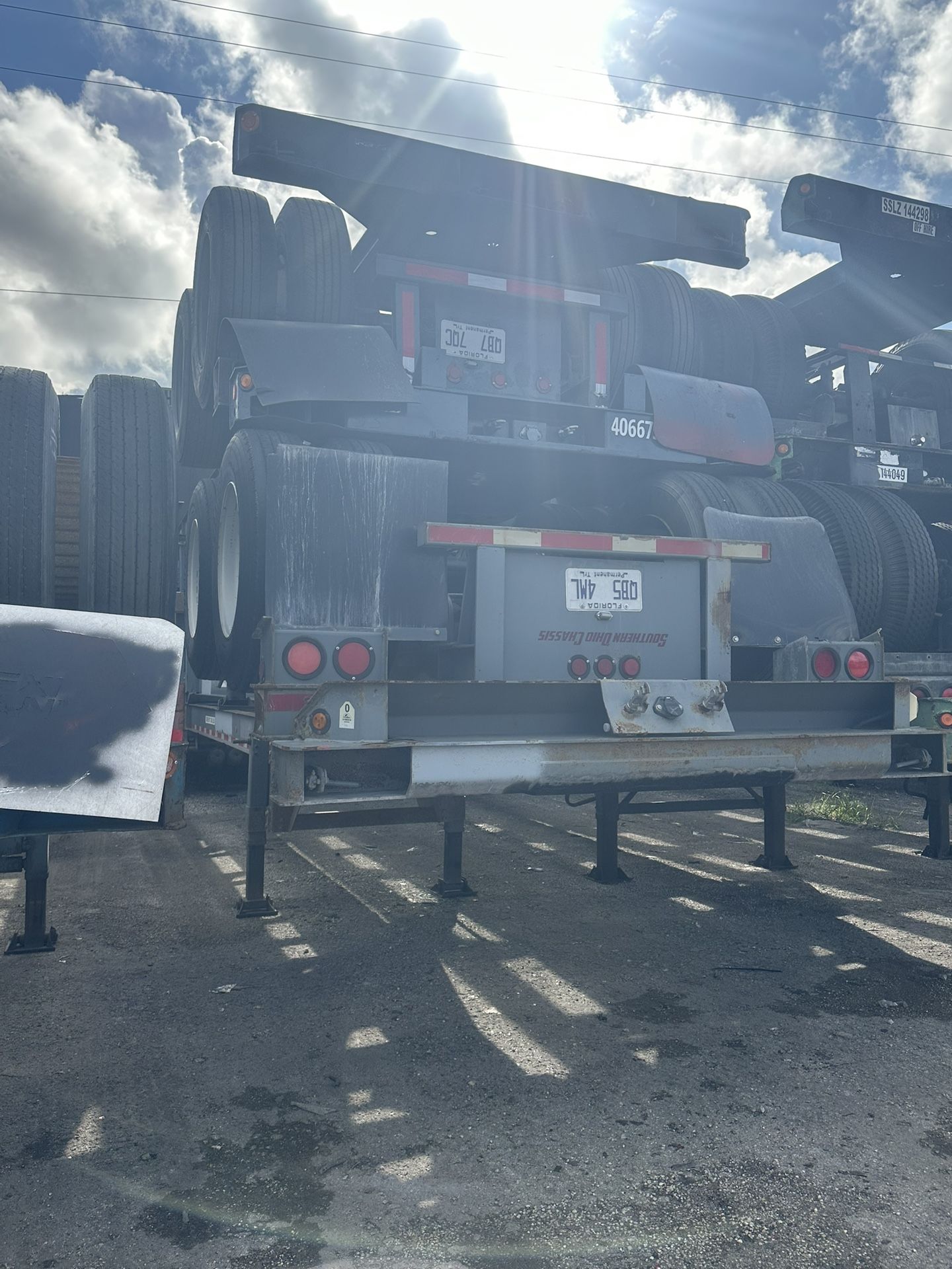 40FT Chassis For Léase