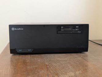 SilverStone Technology Grandia GD09 Series Aluminum Home Theater PC HTPC Computer Case