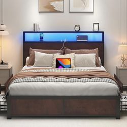 New full size bed