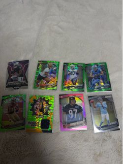 NFL prizm football cards