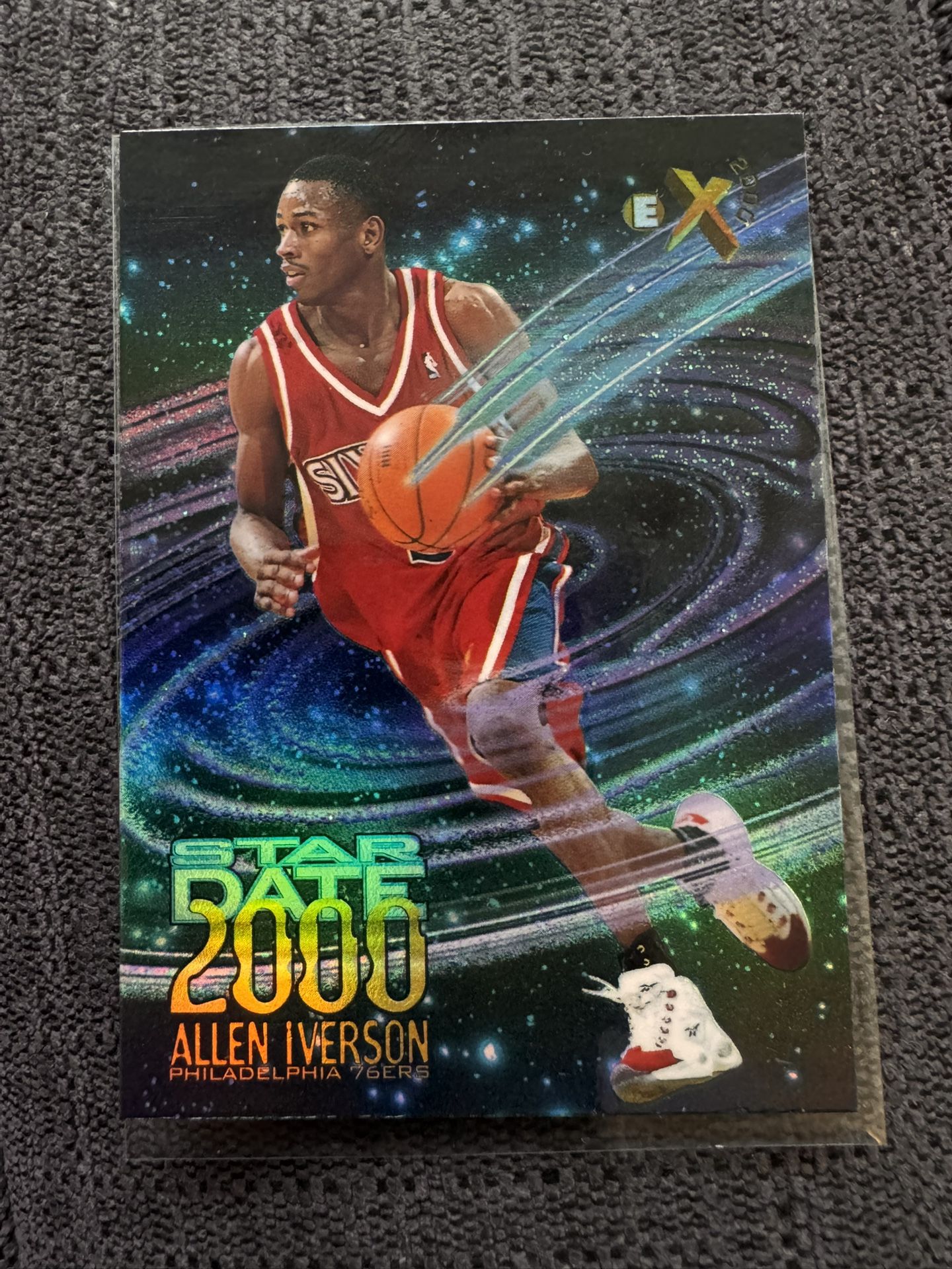 1997 Skybox EX-2000 Allen Iverson Star Date 2000 Philadelphia 76ers