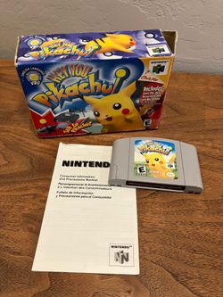 Hey You Pikachu! For Nintendo N64