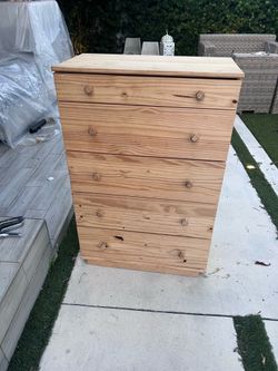 Wood dresser