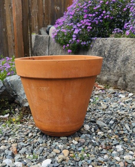 Big Ceramic Flower Pot , H- 12"
W- 14"