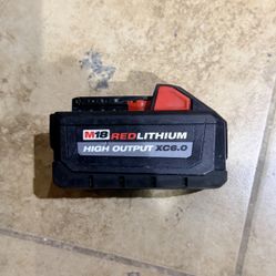 Milwaukee High Out Put Xc6.0