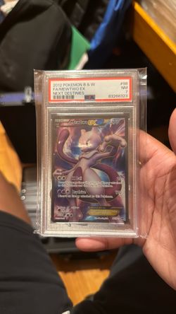 PSA 7 Mewtwo EX Full Art Next Destinies #98