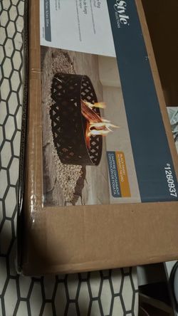 Bond fire - fire pit planter