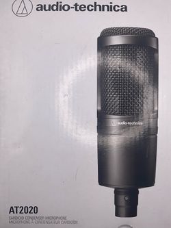 Audio-Technica AT2020 Studio Mic 🎙️