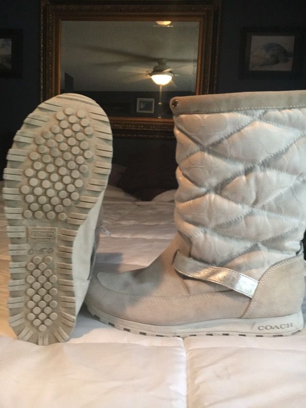 Coach winter boots