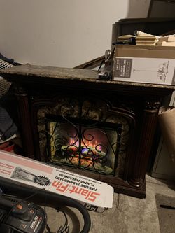 Elec Fireplace From Bobs