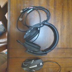 Bytech Headphones & Gaming Mouse