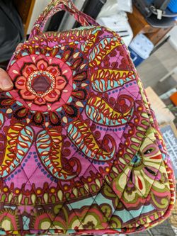 Vera Bradley Colorful Paisley Quilted Bag
