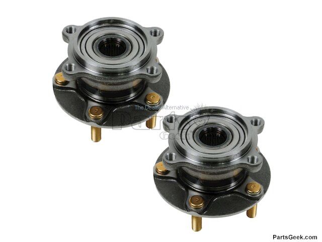 2004 Mitsubishi Endeavor Awd Rear Wheel Bearings And Cv joint Wheel Axles