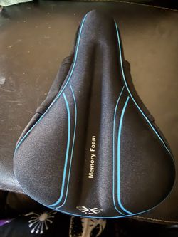 X Wing Memory Foam Bike Seat Cover