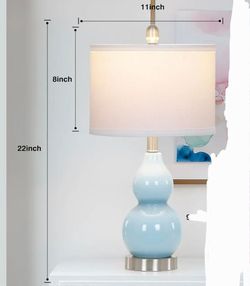 Gourd Ceramic Table Lamp