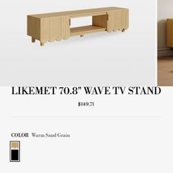 Wave Tv Stand  