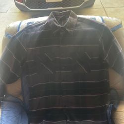 Yago button up shirt, extra-large