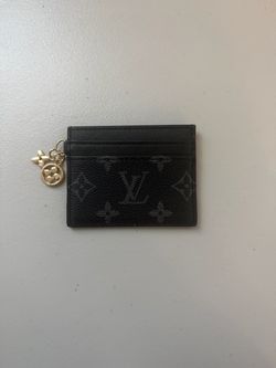 Black designer cardholder
