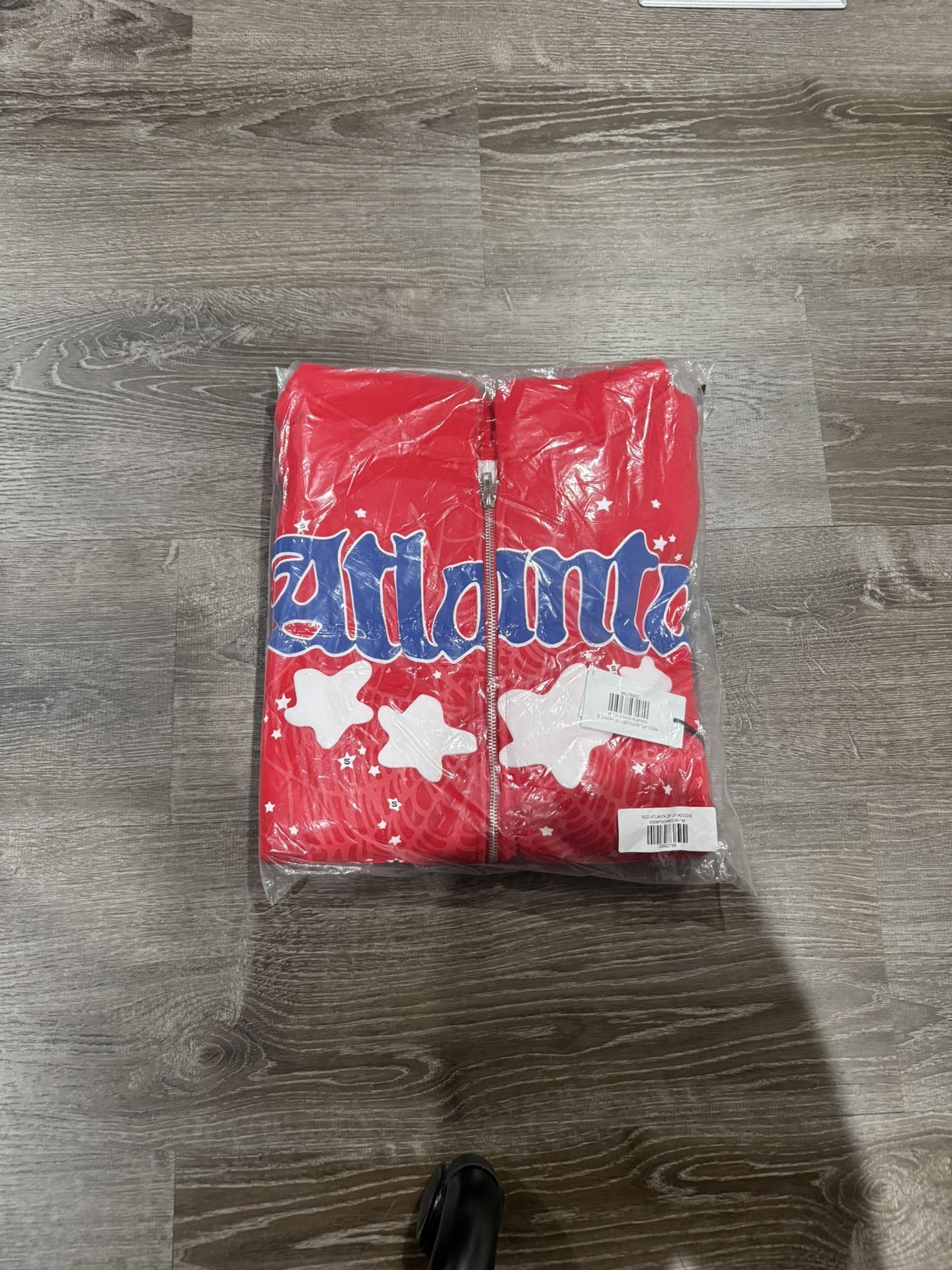Red Atlanta Sp5der Hoodie 