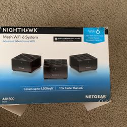 NETGEAR Nighthawk Mesh WiFi System