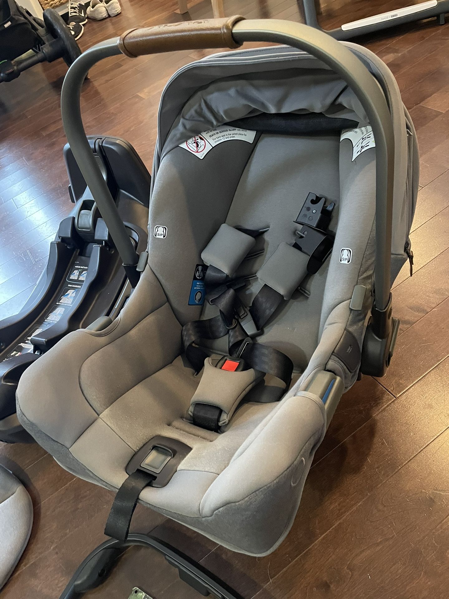 Nuna Pipa RX Car Seat With Car Base, Stroller Adapter And Head And Back