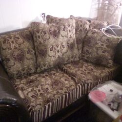 Love Seat And  Longer Couch For Sale 
