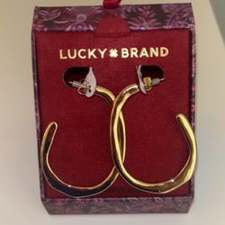 Gold Earrings- Lucky Brand 
