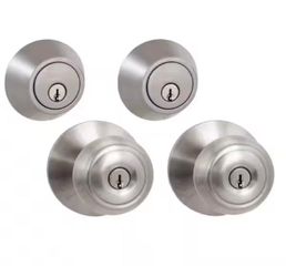 Brand New - Defiant Hartford Satin Nickel Single Cylinder Keyed Entry Project Pack