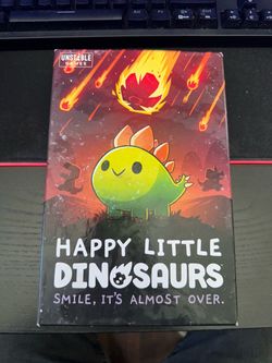 Happy Little Dinosaurs Base Game and 5-6 Player Expansion Pack