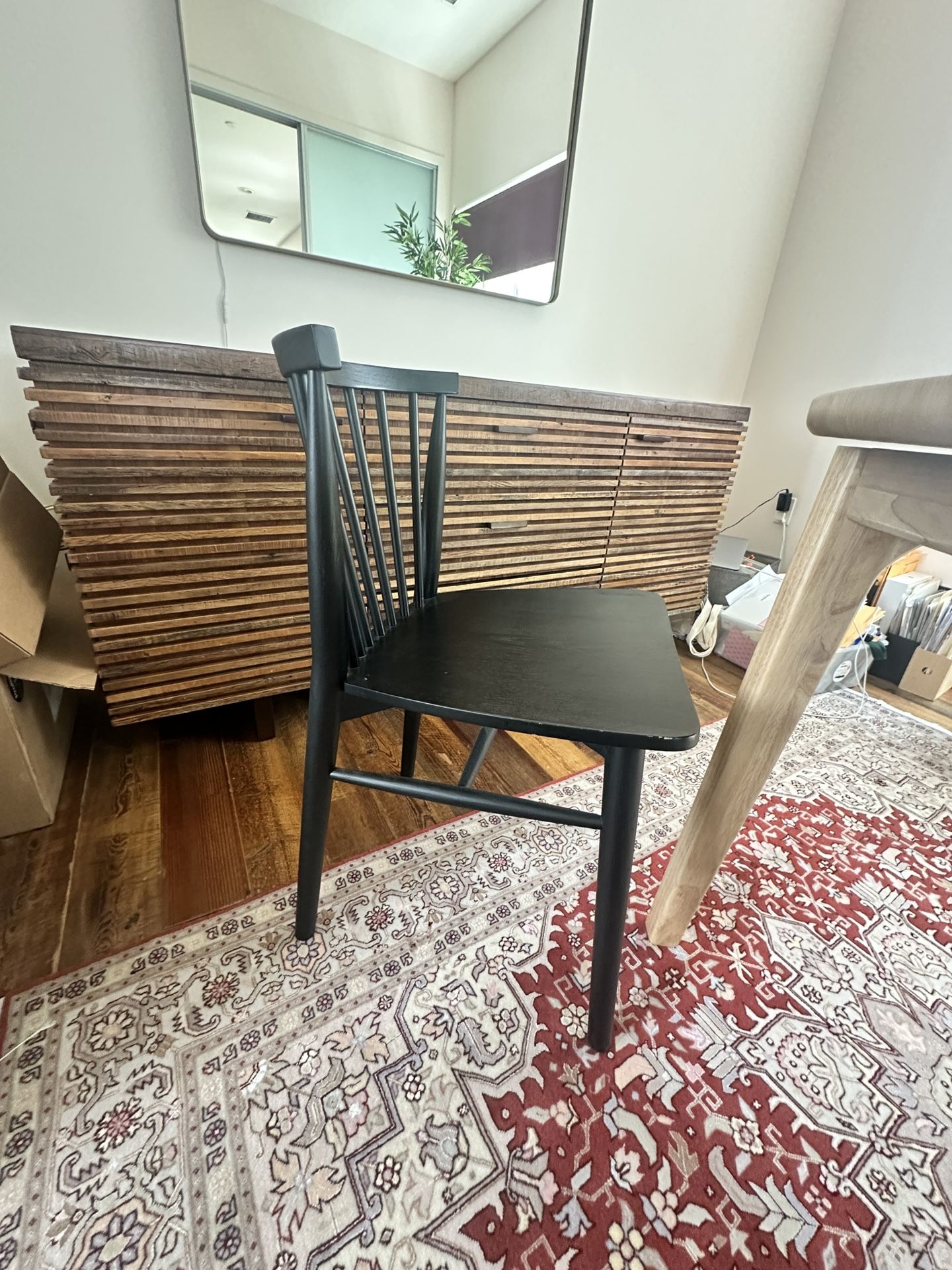 Article Rus Black Dining Chairx4