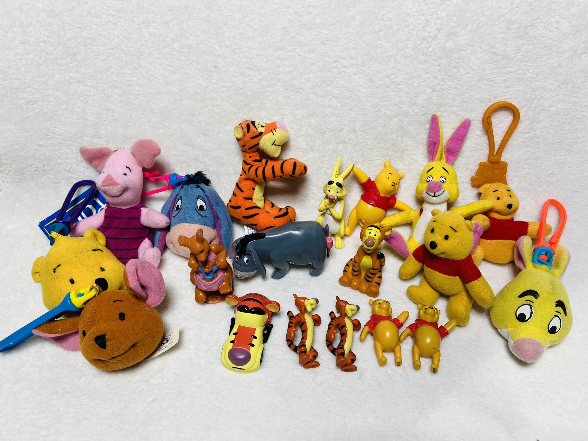 90s Disney Winnie the Pooh Vintage Plush Toy Lot