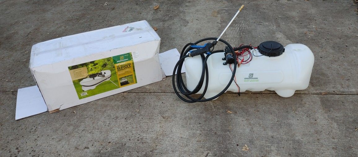 15 Gallon 12 Volt Yard Weed Spot Sprayer