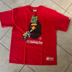 Red Coke Bape Tee