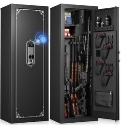 KAER 59" Biometric Gun Safe – 10-15 Rifle, Brand New in Box