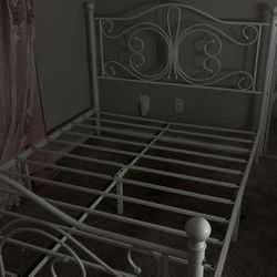 White Princess Bed Frame 